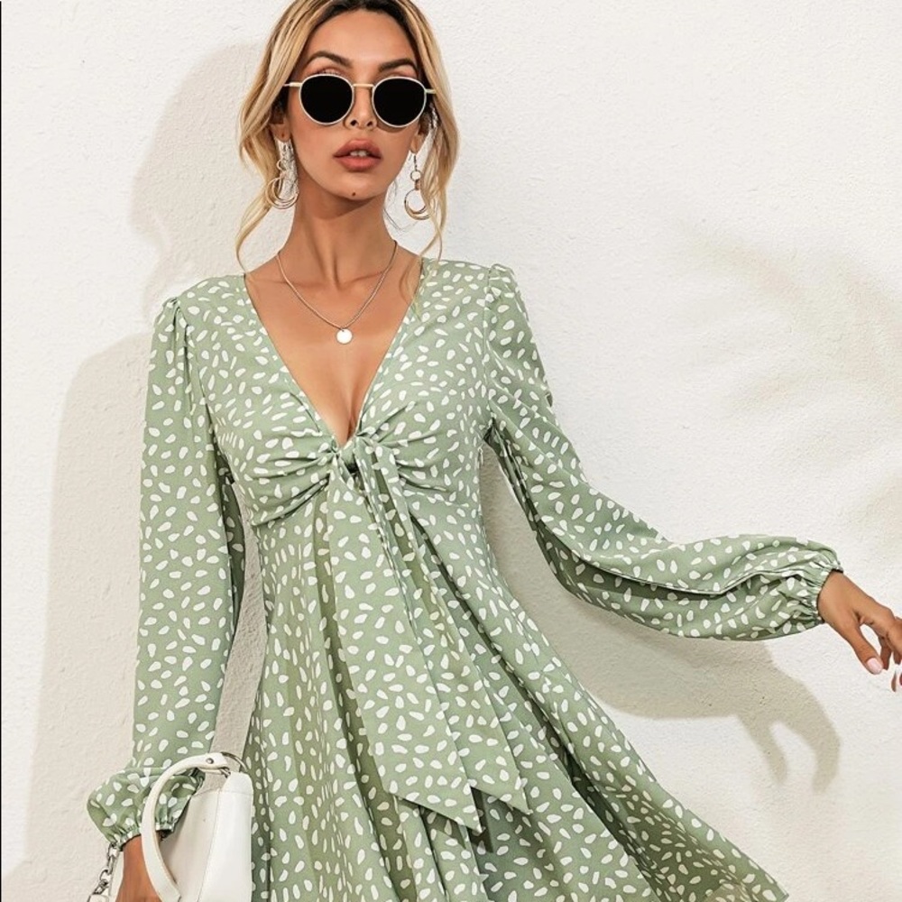 XS Green Sundress